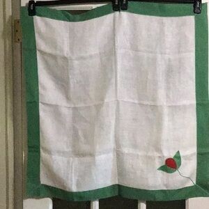 Pretty vintage tablecloth